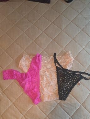 Victoria's Secret Panties 3 Pair NWT XL